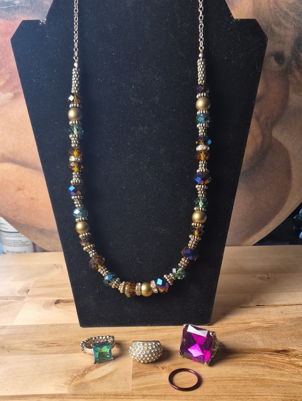 Multicolor Beaded Necklace - Elegant Women's Jewelry